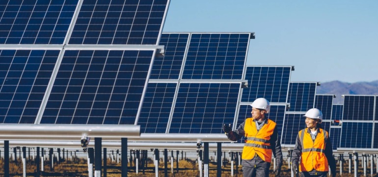 Сервісне обслуговування сонячних електростанцій