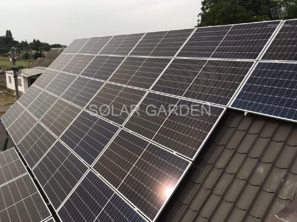 Сонячна станція в с. Лебедин, 37 кВт