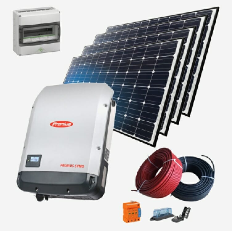 В комплект автономної сонячної станції входить: