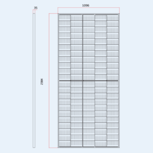 Trina Solar TSM-DE19M 545W Mono Half-cell - 1