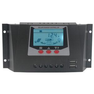 Контроллер заряда Juta 30А 12/24В PWM + USB WP3024D