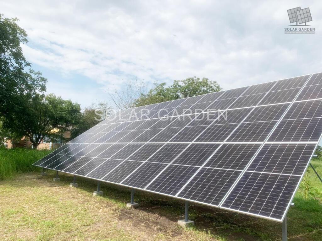 Солнечная электростанция в с. Виноград, мощностью 38 кВт