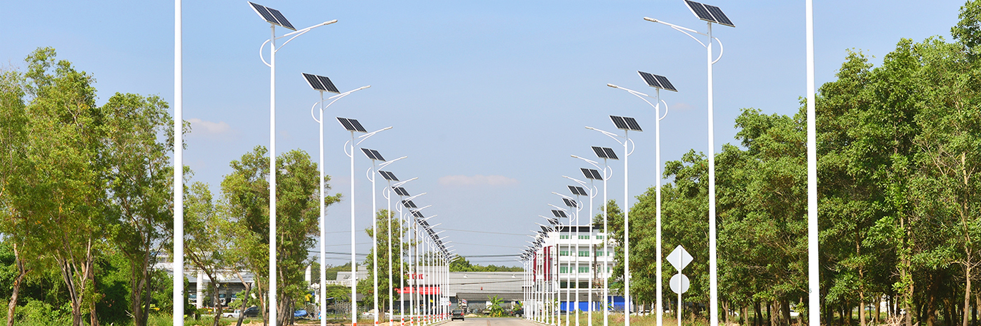 светильники на солнечных батареях для уличного освещения