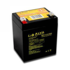 Акумулятор Alva battery АВТ-5-12-AGM