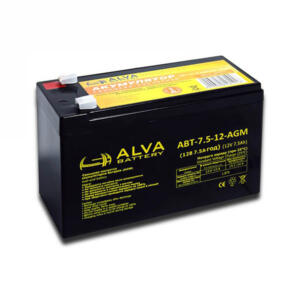Акумулятор Alva battery АВТ-7,5-12-AGM