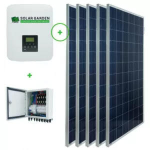 Мережева сонячна електростанція на 5 кВт