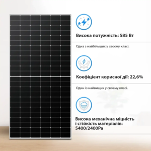 Сонячна панель Longi Solar LR5-72HTH 585W
