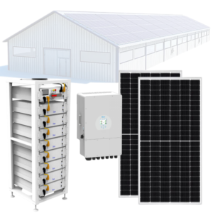 Гібридна сонячна електростанція 250 кВт, з АКБ 180 кВт/год для заміщення власного споживання