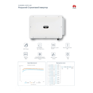 Мережевий інвертор Huawei SUN2000-115KTL-M2(5)